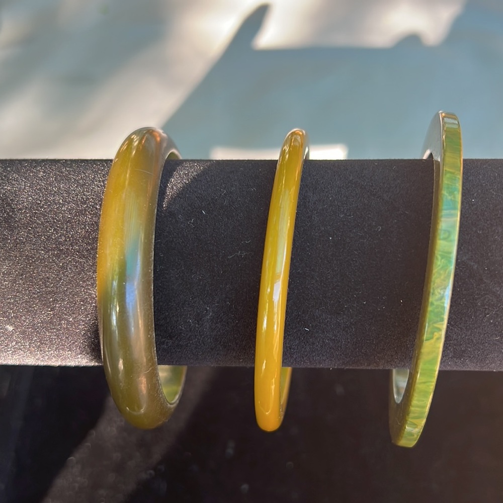 Bakelite Bangles (Set) - image 3
